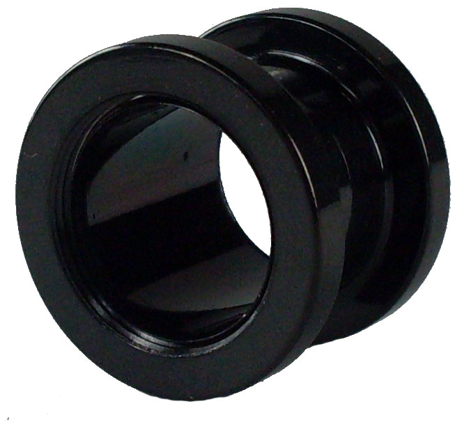 Black Steel Plug 10mm