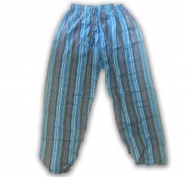 Striped Cotton Pants