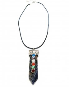 Chakra Semi-Precious Stone Necklace