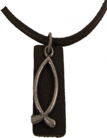Urban Elements Leather Adjustable Necklace #85