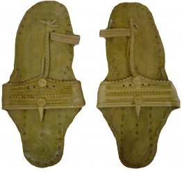 "Kolhapuri" Buffalo Leather Sandals Case - SPECIAL